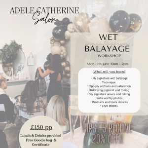 Wet Balayage – Mon 19th June SOLD OUT